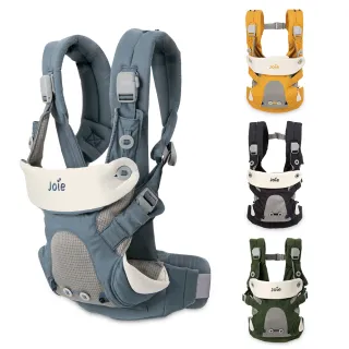 【Joie官方旗艦】savvy 四合一嬰兒揹帶(透氣嬰兒揹巾/嬰兒背帶/嬰兒背袋-4色選擇)