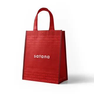 【satana】加價購-鈕扣環保購物袋L(W35.5*D17*H48 cm)
