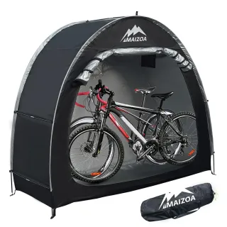 【運動收納哥】戶外多功能2輛自行車防水收納帳篷(兒童車 成人車收納 戶外腳踏車收納 戶外自行車存放處推薦)