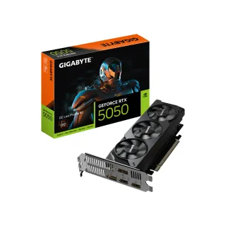 【GIGABYTE 技嘉】GeForce RTX 5050 OC Low Profile 8G 顯示卡(GV-N5050OC-8GL)