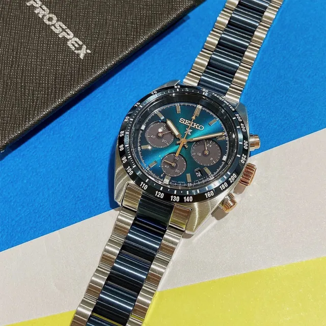 【SEIKO 精工】Prospex 配戴款 限量太陽能三眼計時錶 錶 生日禮 送禮(SSC925P1/V192-0AK0B)