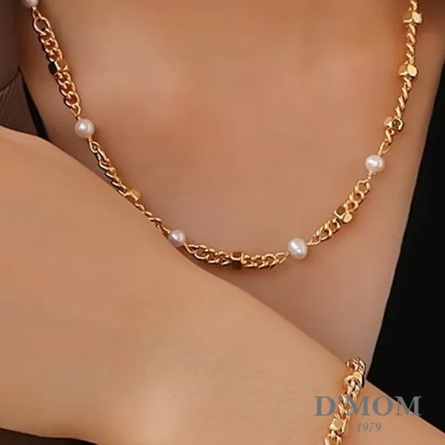 DMOM珠寶金奢珍珠套鍊組