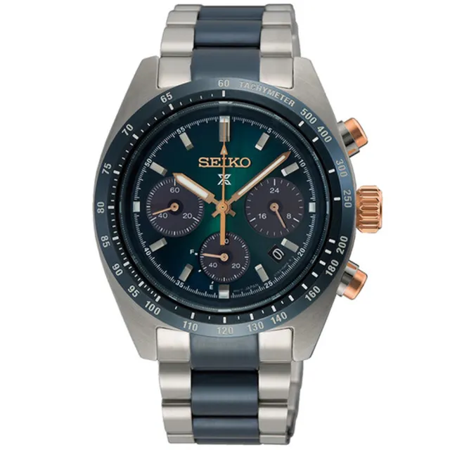 【SEIKO 精工】PROSPEX 台灣限量 太陽能計時腕錶 父親節 禮物 推薦(SSC925P1/V192-0AK0B)