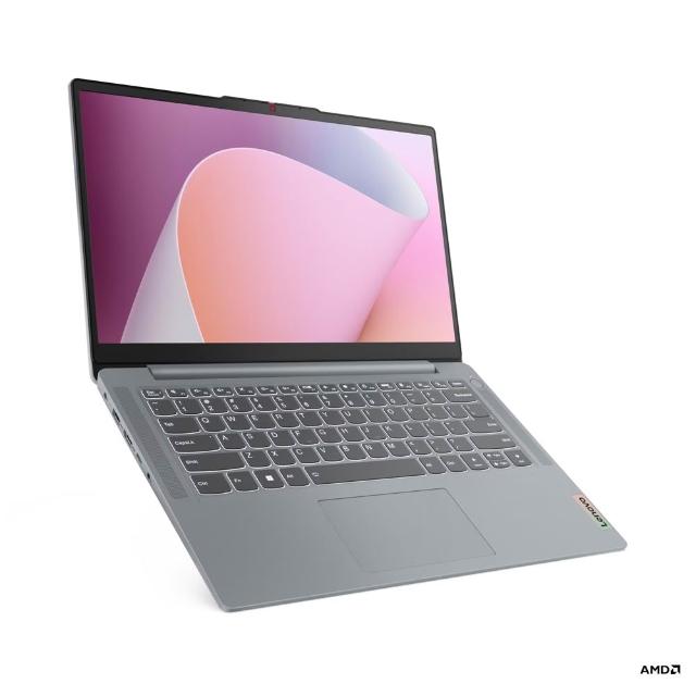 【Lenovo】微軟M365一年組★14吋R7輕薄筆電(IdeaPad Slim 3/82XL008KTW/R7-5825U/16G/512G/W11/灰)