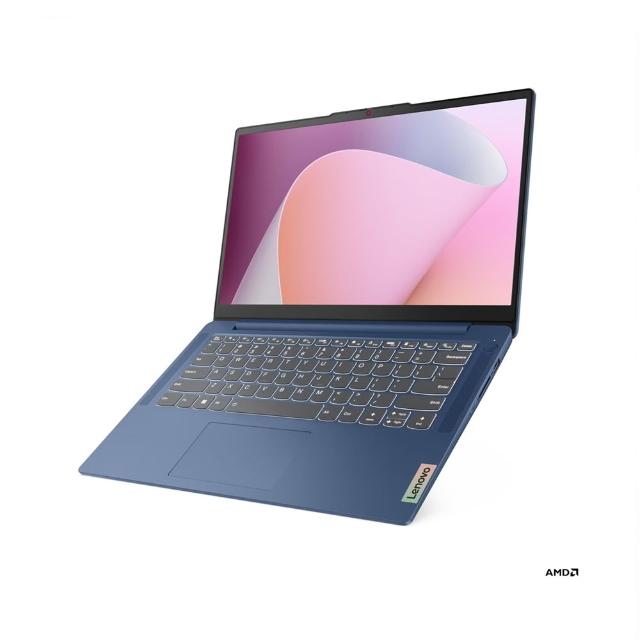 【Lenovo】微軟M365一年組★14吋R7輕薄筆電(IdeaPad Slim 3/82XL008JTW/R7-5825U/16G/512G/W11/藍)