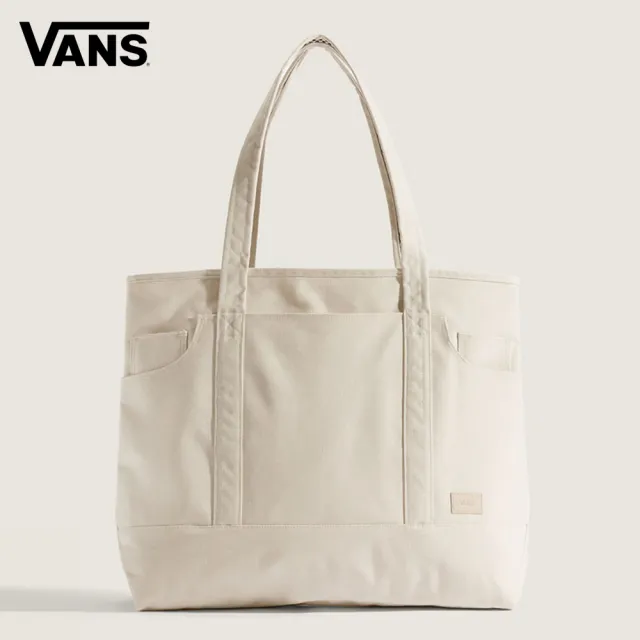 【VANS】官方旗艦 Premium LX Pergs 米色托特包