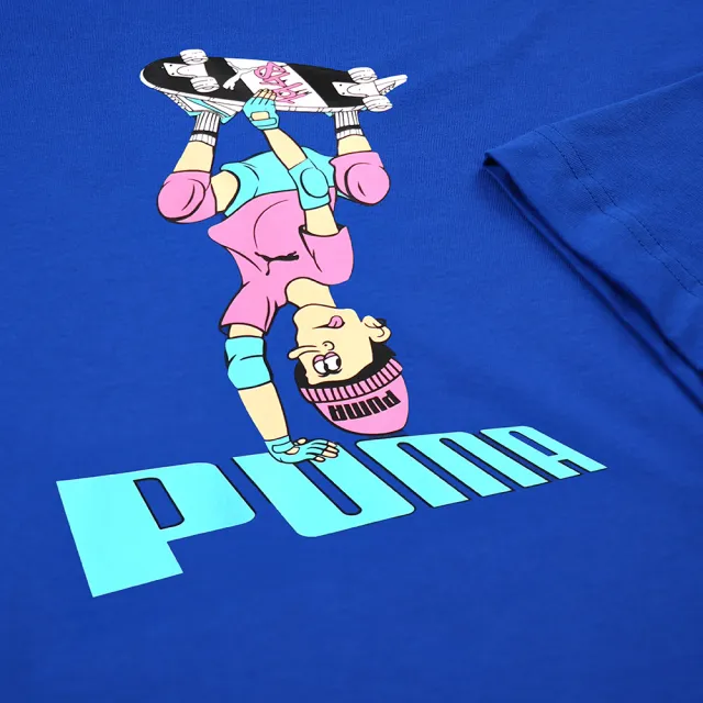 【PUMA 官方旗艦】BT系列滑板少年短袖T恤 男性 69173953 短t