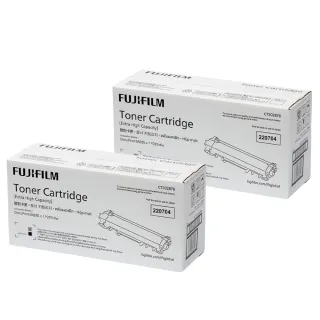 【FUJIFILM 富士軟片】二入組★CT202878 原廠原裝  高容量黑色碳粉匣(4500張x2/黑白285系列)