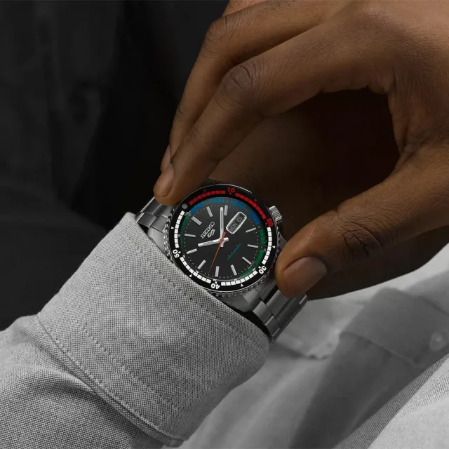 【SEIKO 精工】霹靂舞國手配戴款 5 Sports 55周年SKX機械錶 開學禮 送禮 推薦(多款任選)