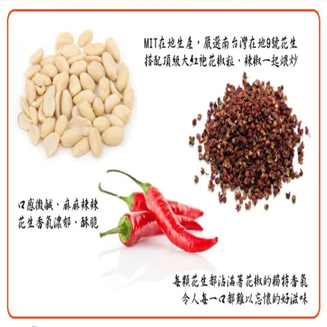 【達人傳家】麻辣花生罐(250g)