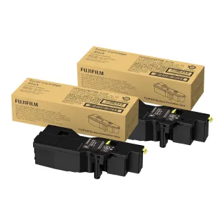 【FUJIFILM 富士軟片】二入組★CT203502 原廠原裝 黑色碳粉匣(6000張/彩色C325系列)