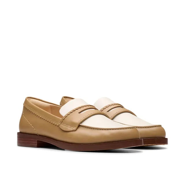 【Clarks】女鞋 Straven Edge 滾邊鞋面設計樂福鞋(CLF81272D)