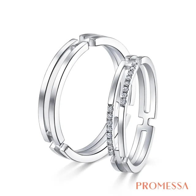 【PROMESSA】如一系列 18K金鑽石戒指(女戒)