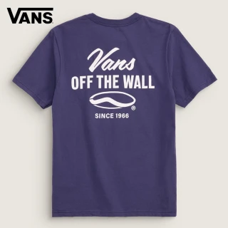 【VANS 官方旗艦】Repair Shop 中童款紫色短袖T恤
