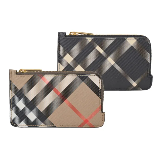 【BURBERRY 巴寶莉】Lola /TB LOGO卡片夾/零錢夾(多款選)