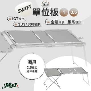 【Territory Task】Swift系列 1單位板(IGT 單位桌板 單位桌 桌子 露營桌 露營 逐露天下)