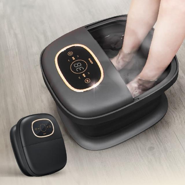 【KINYO】電子觸控摺疊足浴機(/按摩/泡腳機/SPA  IFM-7012)