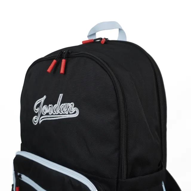【NIKE 耐吉】Jordan School Backpack 後背包 雙肩背 筆電包 喬丹 黑 紅(IM4501-010)