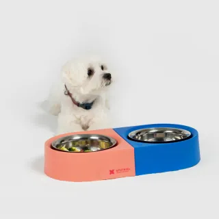 【SPUTNIK 斯普尼克】寵物防蟻碗2入(寵物防蟻碗/寵物水碗/貓狗適用)