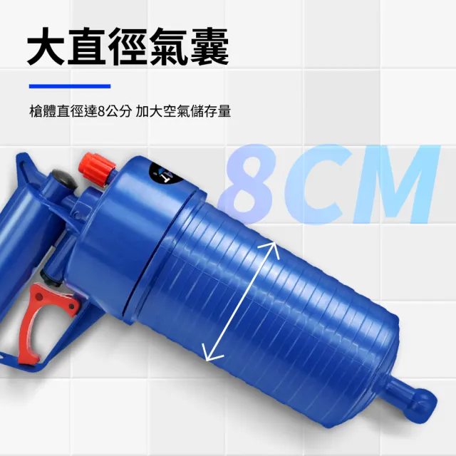 馬通阻塞工具 管道工具神器 通水管神器 氣壓式通管器 208-PSF02(通管器 通馬桶 馬桶疏通器)