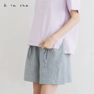 【a la sha】Q咪抽繩舒適短褲
