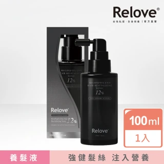【Relove】黑泌肽12%養髮液100ml(獨家韓國外泌體 強健髮絲注入營養)