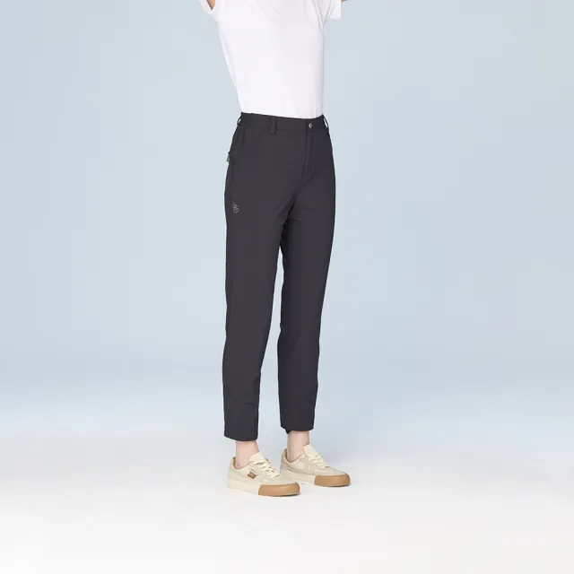 【Wildland 荒野】女彈性冰涼透氣抗UV9分褲-S-3L-0B31323(女款/褲子/運動褲)