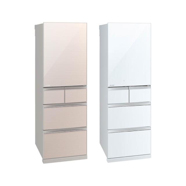 【MITSUBISHI 三菱電機】455L玻璃鏡面變頻五門冰箱(MR-B46F)