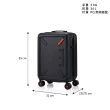 【Samsonite RED】20吋 TOIIS XP 戶外潮流多功能可擴充大容量PC耐衝擊避震輪行李箱/登機箱(多色可選)