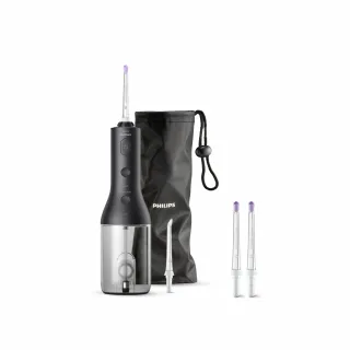 【Philips 飛利浦】官方直營 SonicareX型水流電動沖牙機 HX3826/33(黑)