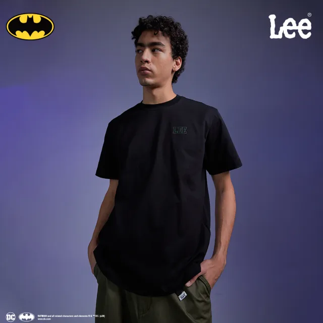 【Lee】男裝 短袖T恤｜謎題人問號｜舒適版型｜共2色(LB402077K11/LB402077K14)