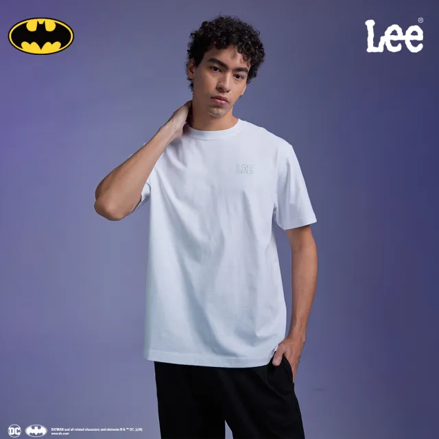 【Lee】男裝 短袖T恤｜謎題人問號｜舒適版型｜共2色(LB402077K11/LB402077K14)