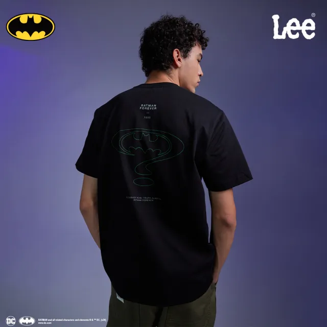 【Lee】男裝 短袖T恤｜謎題人問號｜舒適版型｜共2色(LB402077K11/LB402077K14)