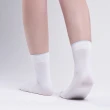 【FOOTER】-3℃ 輕透涼感襪(T76-白色)