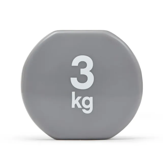 【REEBOK】Dumbbells 訓練啞鈴-3kg(2入/組)