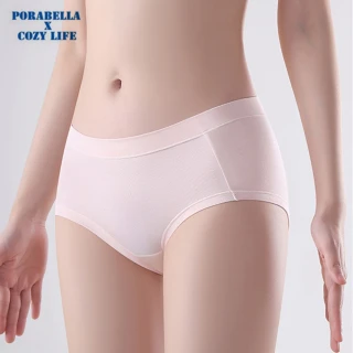 【Porabella】內褲 素面內褲 蠶絲內褲 透氣舒適內褲 可愛內褲 女生內褲 UNDERWEAR