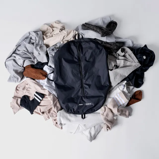 【Matador 鬥牛士】雙11 Packable Laundry Bag 旅行便攜髒衣袋-黑色(旅行/露營/出差/收納/髒衣