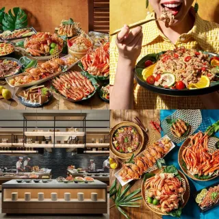 【台北國泰萬怡酒店】MJKitchen平日單人自助午餐(歐享券 晚餐、假日可加價使用)