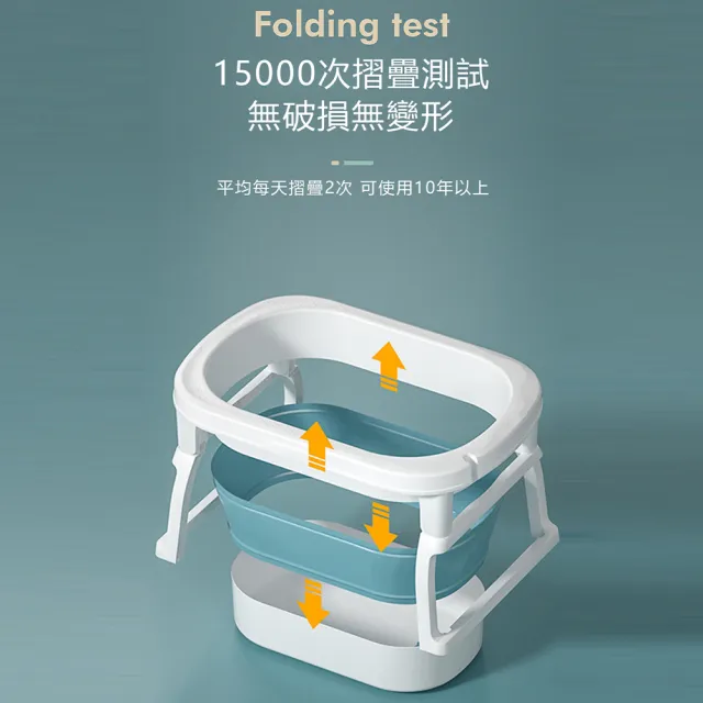 【諾必行】家用大號洗澡桶 沐浴桶可摺疊坐躺(泡澡遊泳桶/洗澡盆/澡盆/浴盆/浴桶)