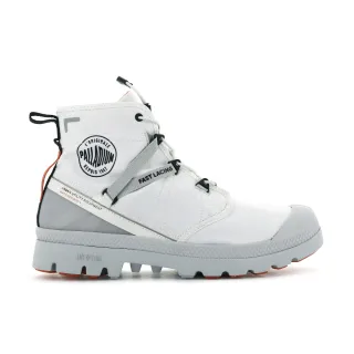 【Palladium】PAMPA TRAVEL LITE+ WP+快穿輕量防水靴/休閒鞋-男鞋/女鞋-太空白(77238-116)