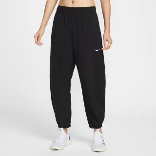 【NIKE 耐吉】長褲 女 高腰運動褲 防潑水 AS W NK ONE RPL WVN PANT CPSL 黑 IH8612-010