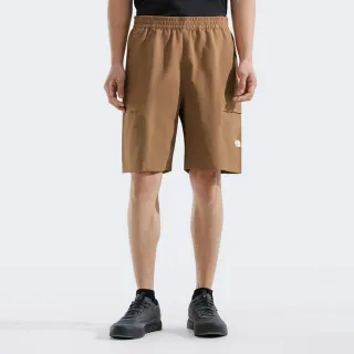 【The North Face 官方旗艦】北面男款棕色DWR防潑水短褲｜87UZ6IH