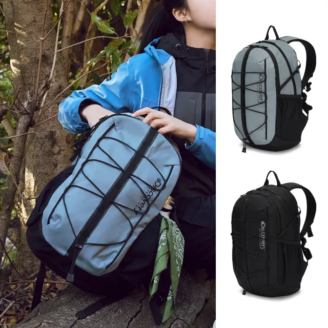 【Discovery Expedition】18L 尼龍後背包 登山包 雙肩背包(DXBK1015N-兩款任選)