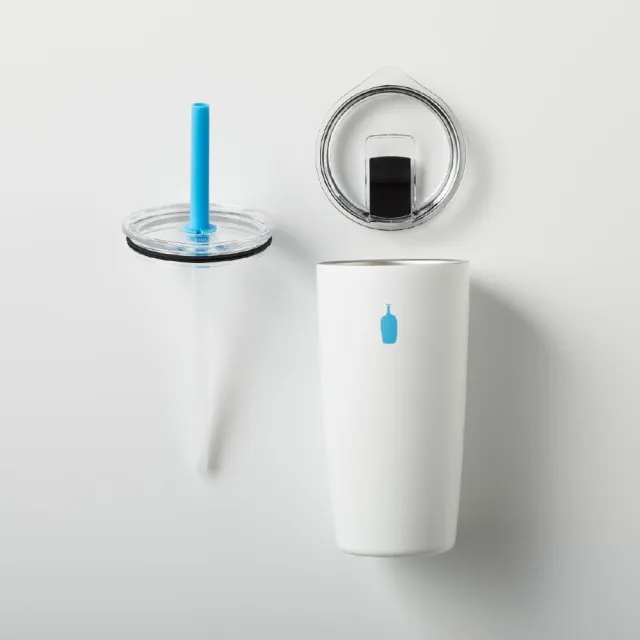 【Blue Bottle Coffee】日本藍瓶咖啡 通勤杯16oz 附吸管(咖啡杯/通勤杯/藍瓶咖啡杯)