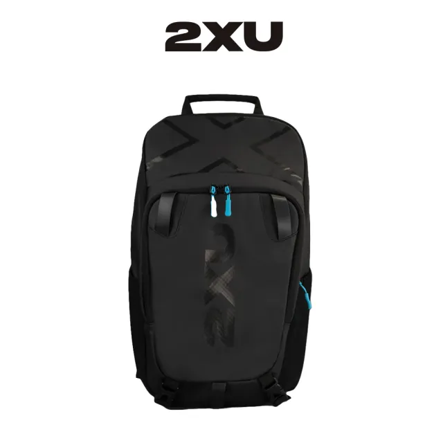 【2XU】U Commute Backpack 中性 耐用日常通勤訓練比賽後背包20L 健身包 黑(UQ7031g-BLKALO-OSFA)