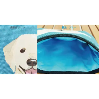 【Marushin 丸真】wonderful peace系列 船型化妝包 拉布拉多