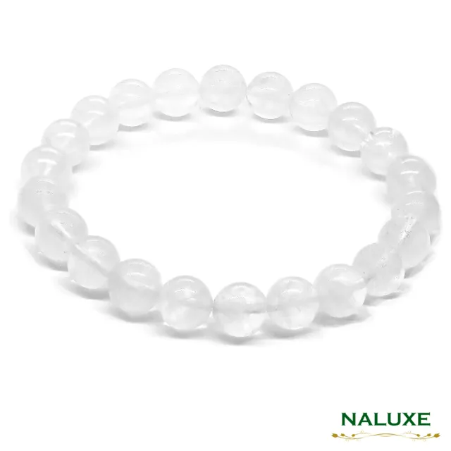 【Naluxe】白水晶 開運手鍊|靜霧山嵐(淨化磁場|提升專注|能量補給|排除雜念|加強運勢)