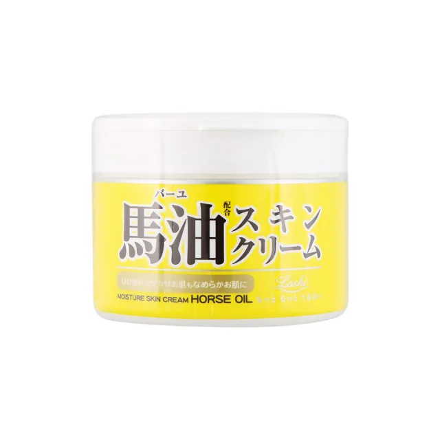 【Loshi】新馬油保濕潤膚乳霜 220g(日本北海道馬油)