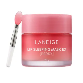 【LANEIGE 蘭芝】水潤修護睡眠唇膜20g(莓果-國際航空版)