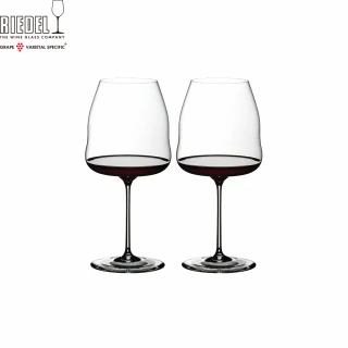 【Riedel】Winewings 黑皮諾紅酒杯-單杯裝-2入(前衛翅膀造型)